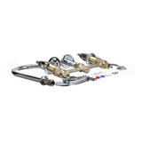 B-2866-05 T&S Brass Medical Faucet, 8 Centers, Swivel/Rigid