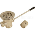B-3923 Compatible TS Brass Waste, Lever2"M, 1.5"F X 3.5"