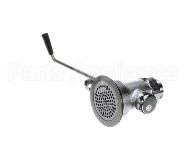 B-3940 T&S Brass Waste Drain Valve, Twist Handle, 3 X 2 &