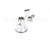 B-3950 T&S Brass Waste Drain Valve, Twist Handle, 3-1/2"