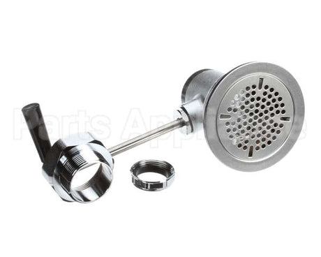 B-3950-XS T&S Brass Waste Drain Valve, Short Twist Handle, 3