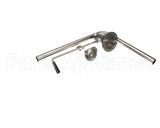 B-3952-01 T&S Brass Waste Twist, 3-1/2 X 2 W/ Overflow