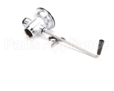 B-3952-VR T&S Brass Waste Drain Valve, Twist Handle, 3-1/2 X