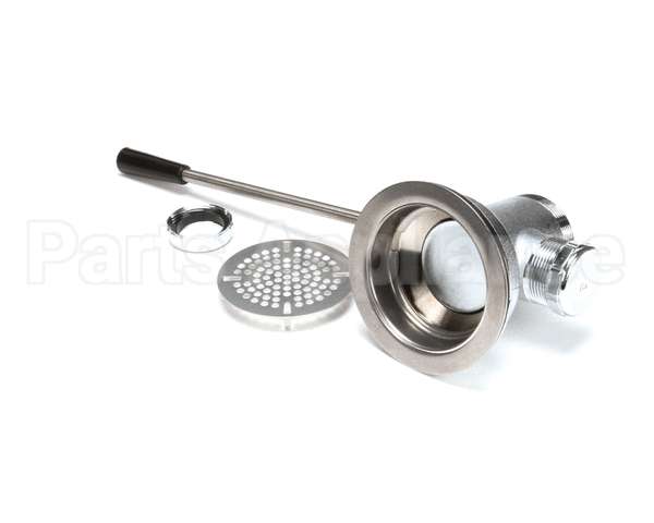 B-3972 T&S Brass Waste Drain Valve, Lever Handle, 3-1/2 X