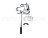 B-3972 T&S Brass Waste Drain Valve, Lever Handle, 3-1/2 X