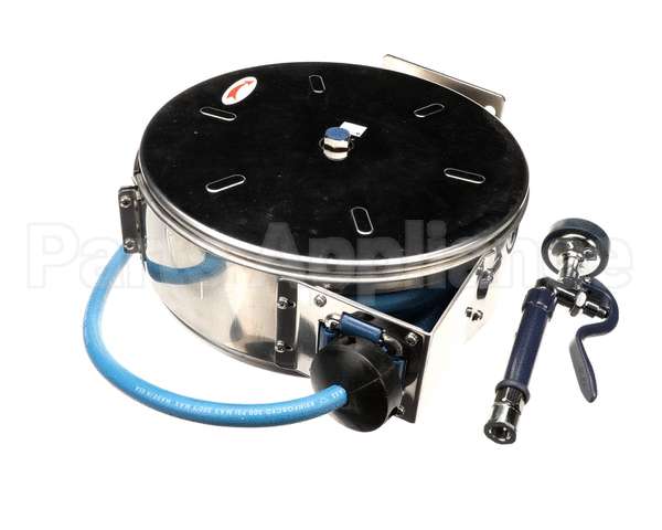 B-7122-C01 T&S Brass Hose Reel,Enclosed,Stainless Steel,30'Ho