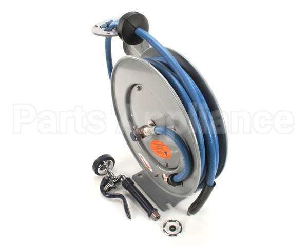 B-7232-01 T&S Brass Hose Reel, Open, Epoxy Coated Steel, 3/8