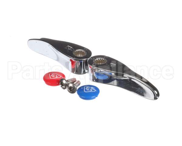 B-9K-NS T&S Brass Lever Handle Repair Kit, (2) Handles, In