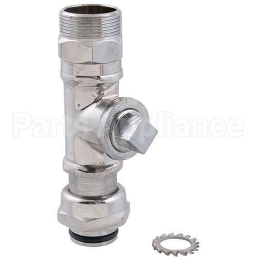 B-TEE-EZK Compatible TS Brass Tee, Swivel, Ez Install, Chrome