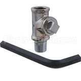 B-TEE-RGD Compatible TS Brass Tee, Rigid, Chrome, Leadfree