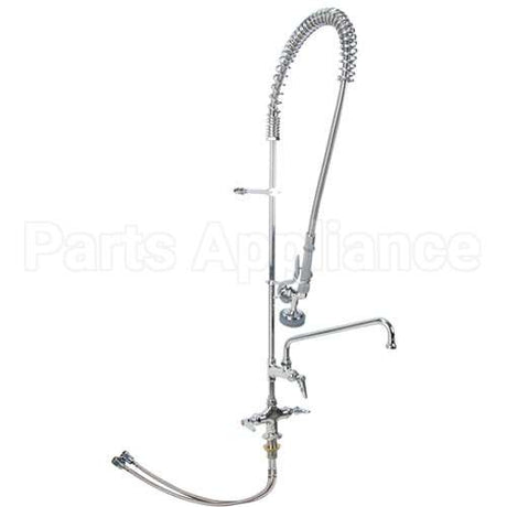B0113ADF12B Compatible TS Brass Pre Rinse Deck Mnt W/Add-On Faucet