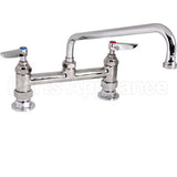 B0220-061X Compatible TS Brass Faucet, 8"Deck, 10"Spt, Leadfree