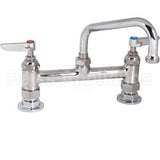 B0222 Compatible TS Brass Faucet, 8"Deck, 6"Spt, Leadfree