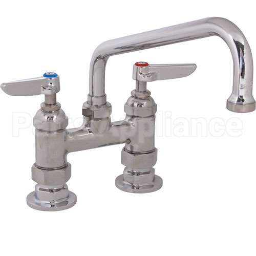 B0227M Compatible TS Brass Faucet, 4"Deck, 8"Spt, Leadfree