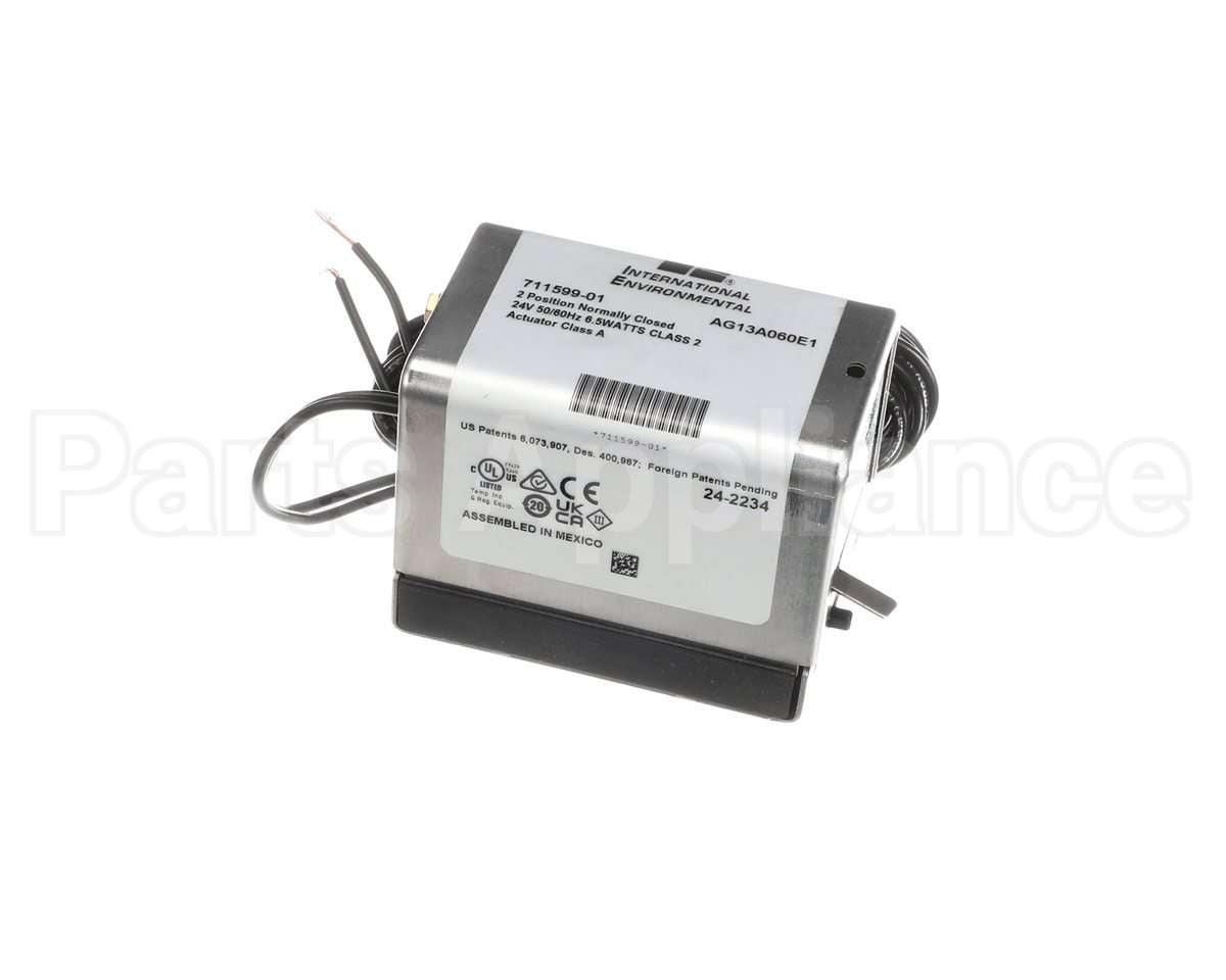 B035-71159901 Intl Environmental Corp Actuator Erie 24V Nc A