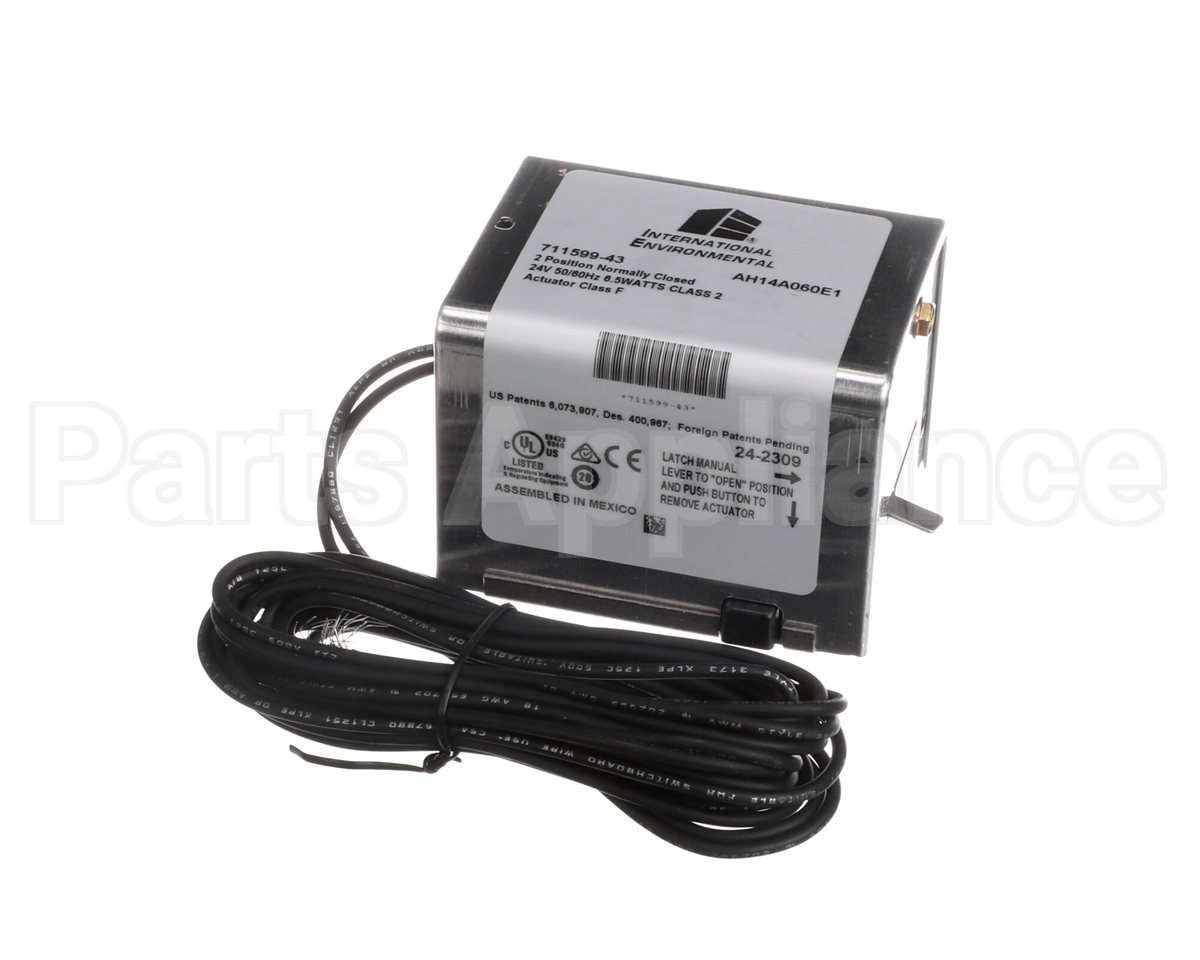 B035-71159943 Intl Environmental Corp Actuator Erie 24V Nc Fhipres C/O