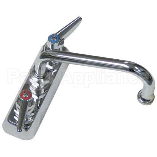 B1110 Compatible TS Brass Faucet 4" Ctr Deck 6" Noz