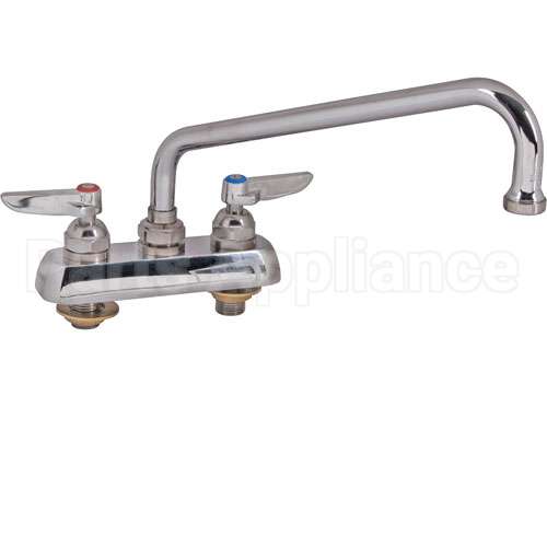 B1112M Compatible TS Brass Faucet, 4"Deck, 10"Spt, Leadfree