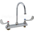 B1142-04 Compatible TS Brass Faucet, 8"Dk, Gsnk, Wrstbldhandle