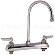 B1142 Compatible TS Brass Faucet, 8"Deck, Gsnk, Leadfree