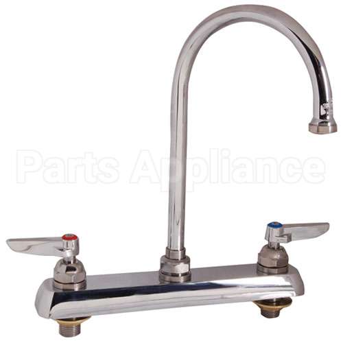 B1142 Compatible TS Brass Faucet, 8"Deck, Gsnk, Leadfree