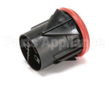 B136 Ayr King Round Push-Button Switch (Red)