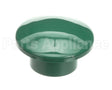 B137BG Edlund Button, Green Knob, 800T-N246G