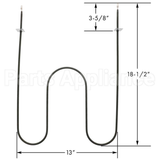 B1551 Broil Element Compatible