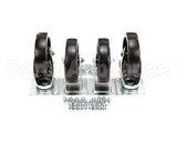 B3902701-C Pitco Ctr,6 Set(5Whl) Swivel Rgd