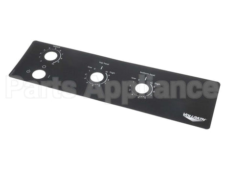 B401401 Vollrath Label, Control Ct4