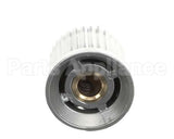 B405019 Vollrath Silver Push Knob W/Set Screw
