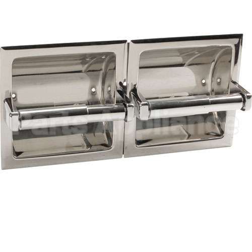 B697 Compatible Bobrick Dispenser, Tissue, Recessed, S/S