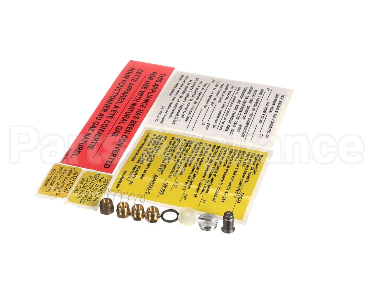 B8043222-C Pitco Pg,Cnv Fbg24 Lp To Nat Vr820