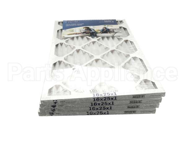 16X25X1-M8-C-P4 Carrier Merv 8 1" Filter Pack
