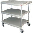 BC2030-34G Compatible Intermetro Cart, Utility, 3 Shelf, Gray