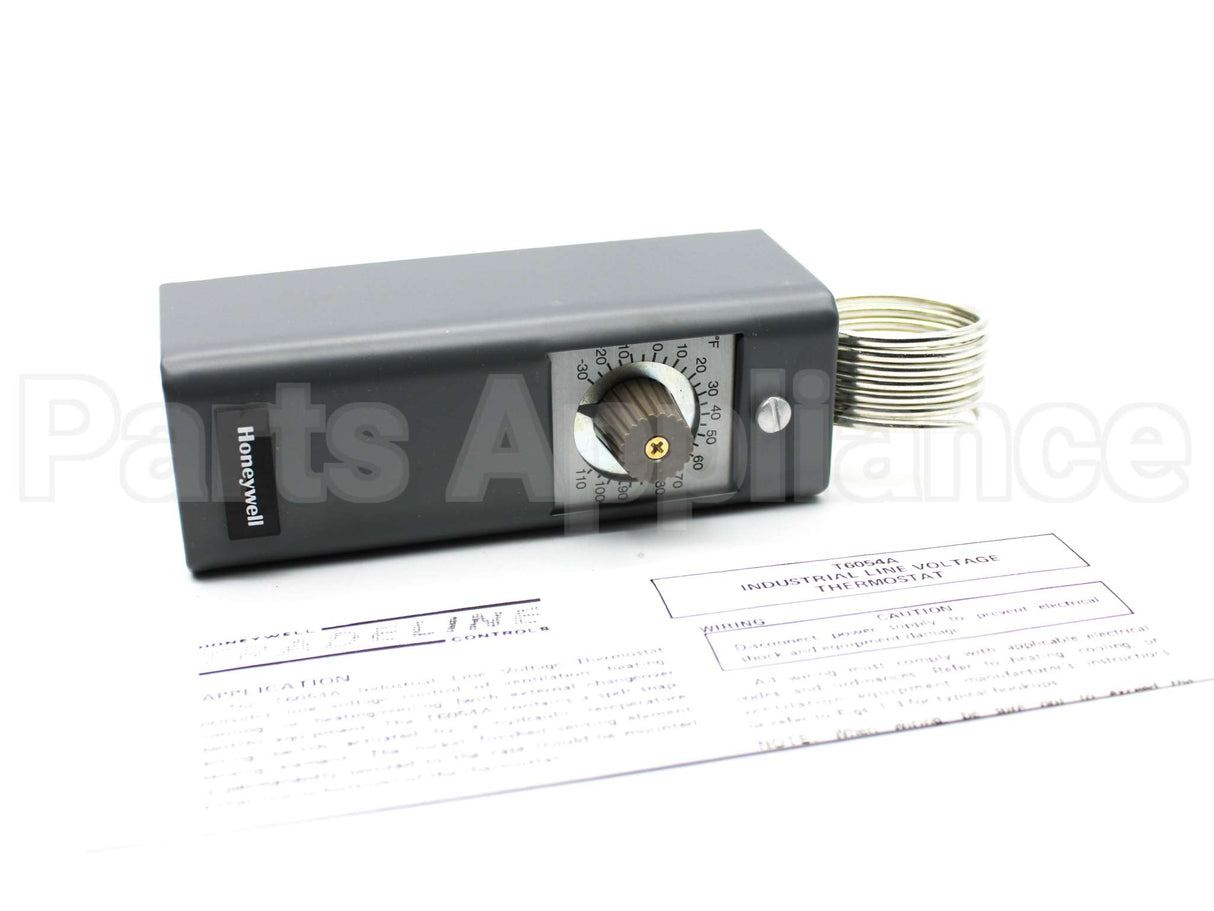 T6054A1005 Honeywell Ind'l Tstat -30/100F Spdt,Line