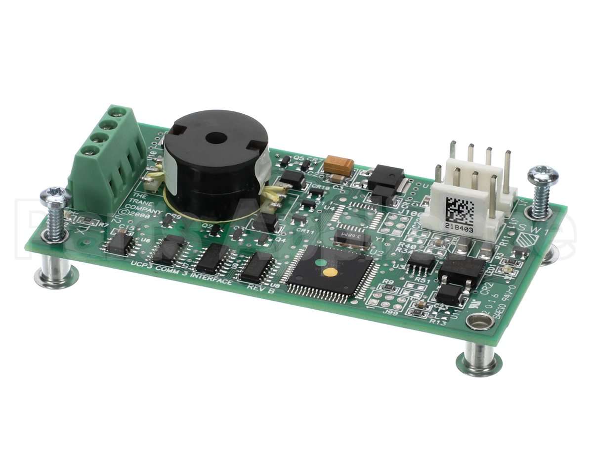 BRD02951 Trane Board, Com3 Interface, Programming Requi