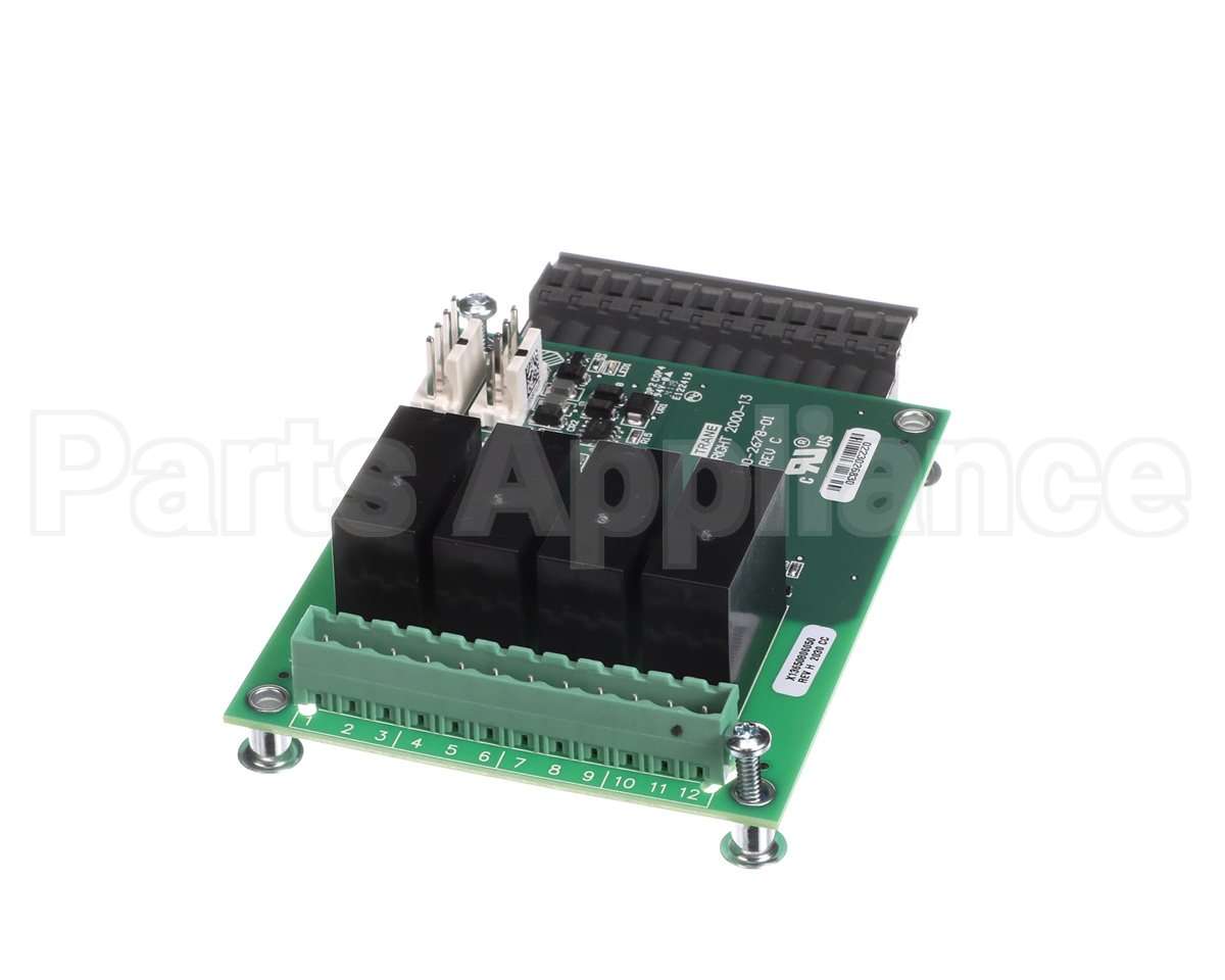 BRD04879 Trane Board; Quad Relay Output, With Pluggable