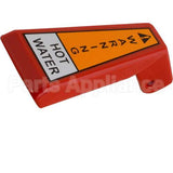 BU02861.0003 Compatible Bunn Handle, Faucet(Lift, Hot, Red)