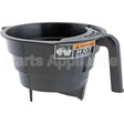BU03021.0007 Compatible Bunn Funnel, Brew, Black Plst, Twf35