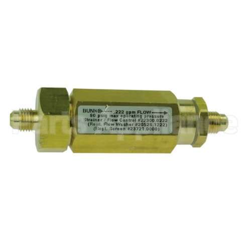 BU22300-0222 Compatible Bunn Strainer/Flow Cont Ay, 222Gpm