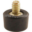 BU25137.0001 Compatible Bunn Foot, Black(Threaded)