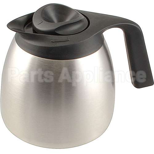 BU51746.0001 Compatible Bunn Carafe, Thermal W/ Black Lid Seamless
