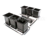 BW6-24R Perlick Ice Chest Bottle Wells, 6, Ts