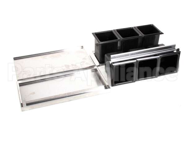 BW6-30R Perlick Ice Chest Bottle Wells, 6, Ts