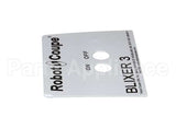 BX3012 Robot Coupe Data Plate (Bx3)
