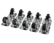 C-10X2 Glastender Caster, 2-1/2" H, Set Of Ten