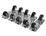 C-10X2 Glastender Caster, 2-1/2" H, Set Of Ten