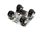 C-4X4-S Glastender Caster, 3-3/4" H, Set Of Four, Side Serv