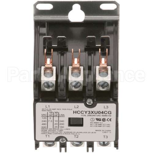 C036A Compatible Grindmaster Contactor 3P 40/50A 208/240V